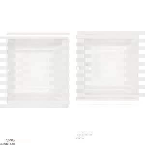 72 x 36 in. Soaker Drop-In Bathtub with End Drain in White